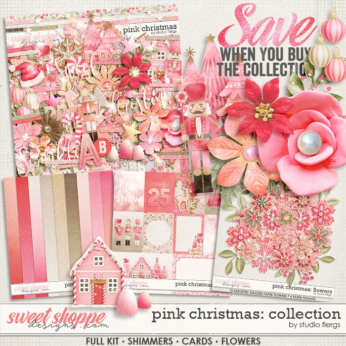 Pink Christmas: COLLECTION & *FWP* by Studio Flergs Pink Christmas: COLLECTION & *FWP* by Studio Flergs