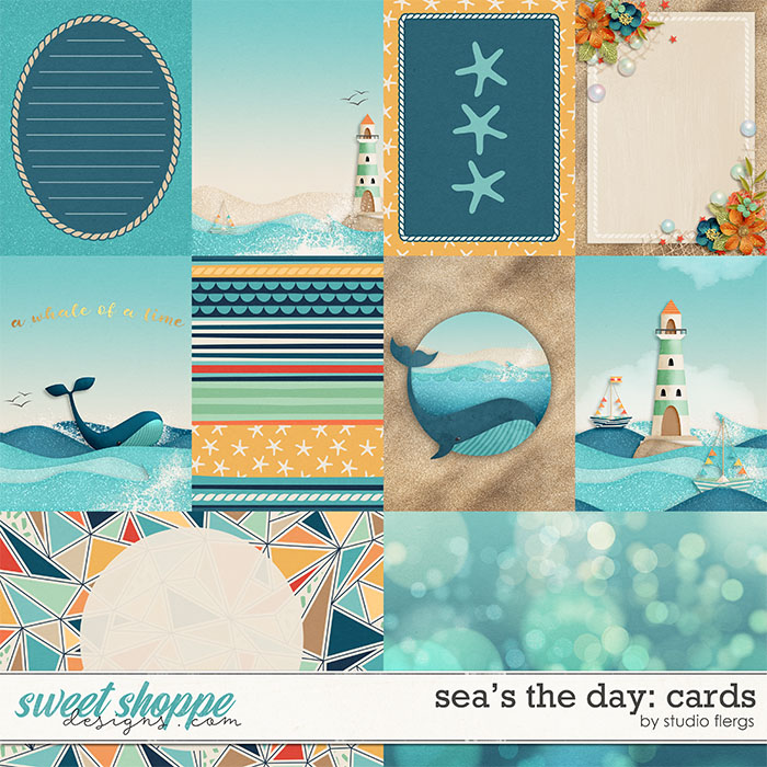 Sea's the Day: CARDS by Studio Flergs