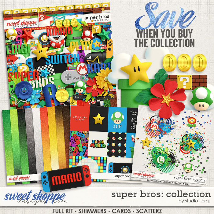 Super Bros: COLLECTION & *FWP* by Studio Flergs