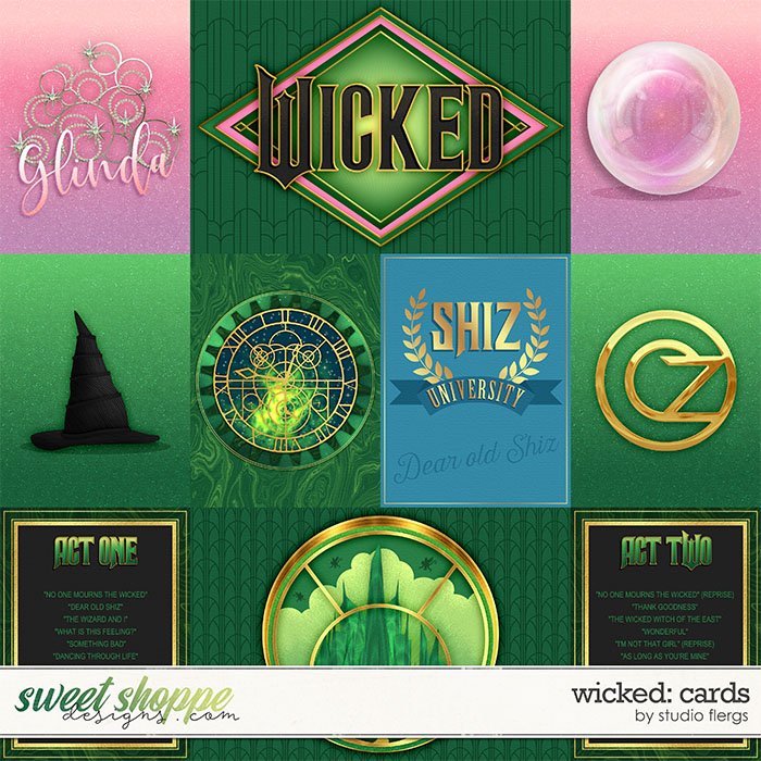Wicked: CARDS by Studio Flergs