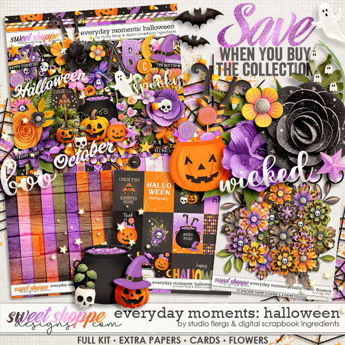 Everyday Moments: Halloween Bundle by Studio Flergs & Digital Scrapbook Ingredients