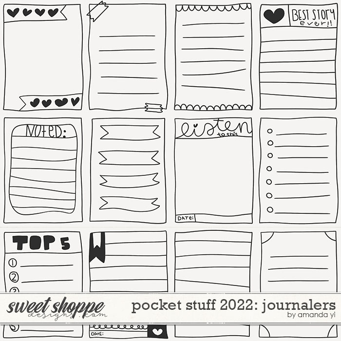 Pocket stuff 2022: journalers by Amanda Yi Pocket stuff 2022: journalers by Amanda Yi