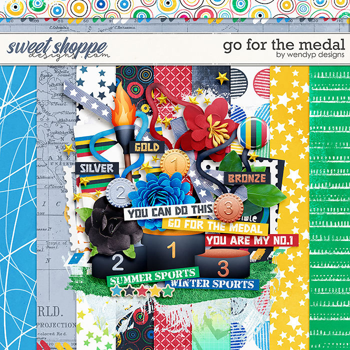 Go for the medal by WendyP Designs Go for the medal by WendyP Designs