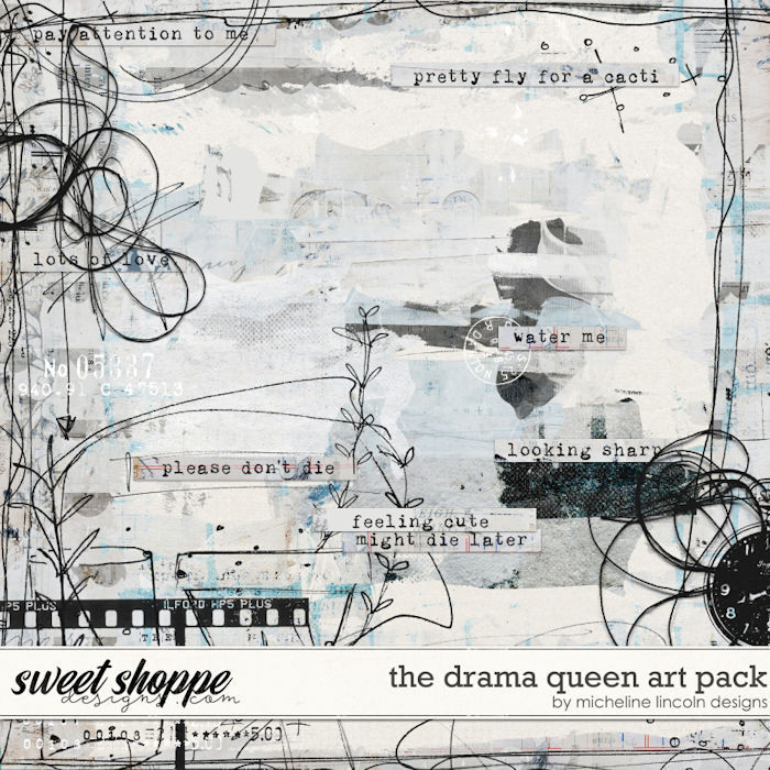 The Drama Queen Art Pack by Micheline Lincoln Designs The Drama Queen Art Pack by Micheline Lincoln Designs