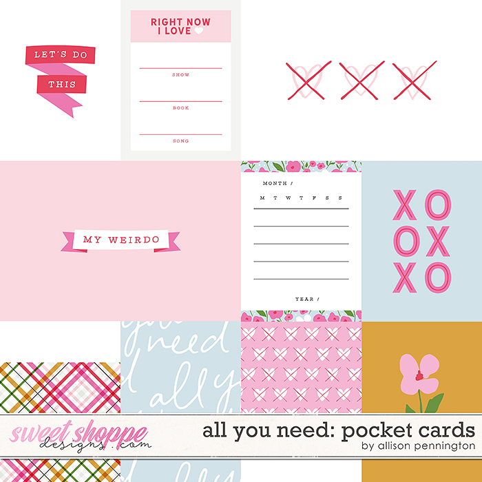 All You Need: Pocket Cards by Allison Pennington