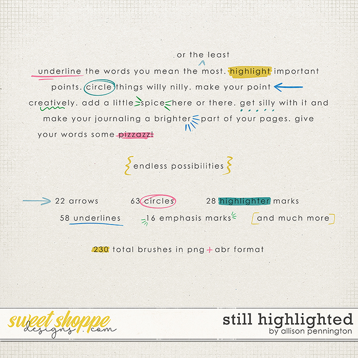 Still Highlighted by Allison Pennington