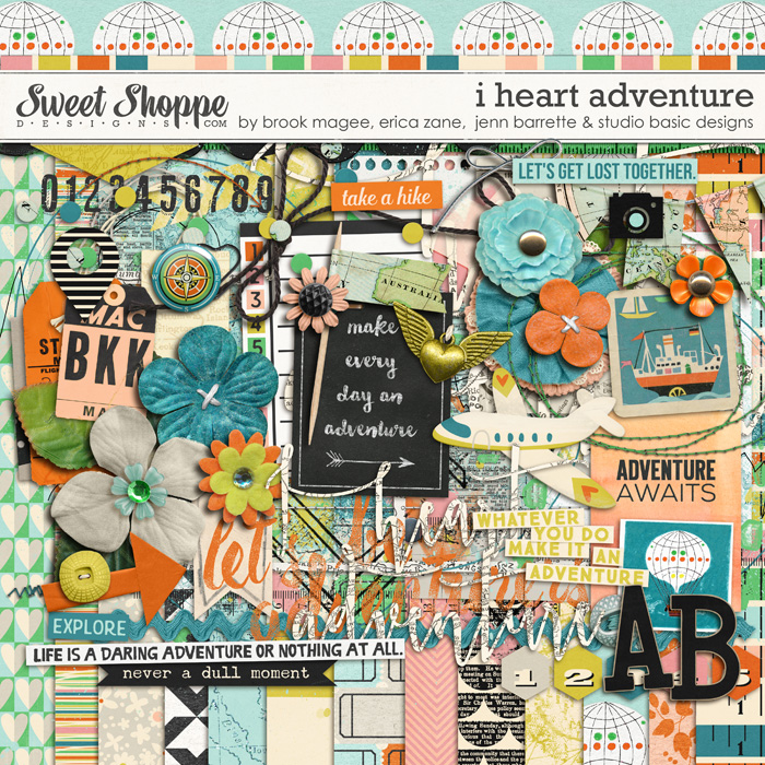 *FLASHBACK FINALE* I Heart Adventure by Brook Magee, Erica Zane, Jenn Barrette & Studio Basic