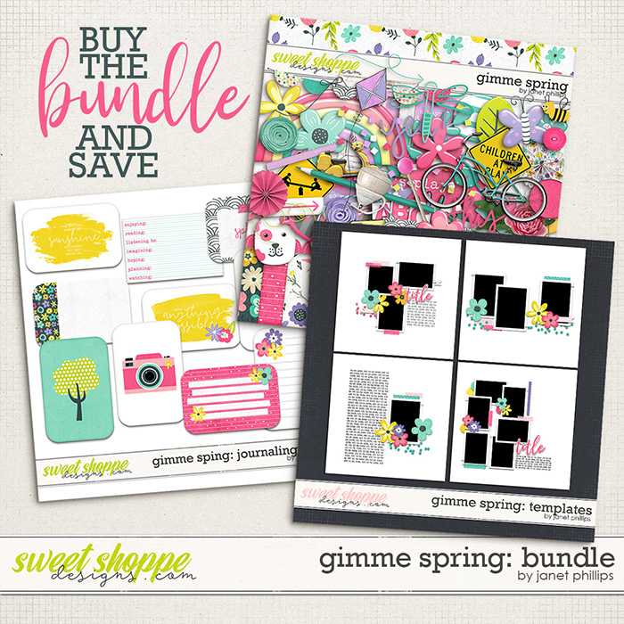 Gimme Spring BUNDLE by Janet Phillips