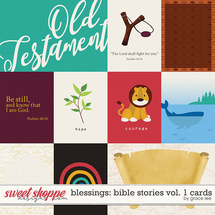 Blessings: Bible Stories Vol. 1 Cards by Grace Lee