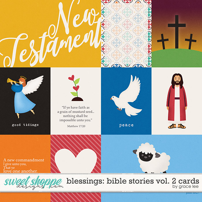 Blessings: Bible Stories Vol. 2 Cards by Grace Lee