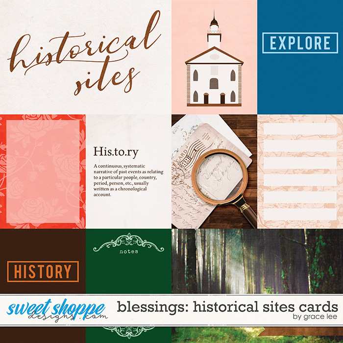 Blessings: Historical Sites Cards by Grace Lee