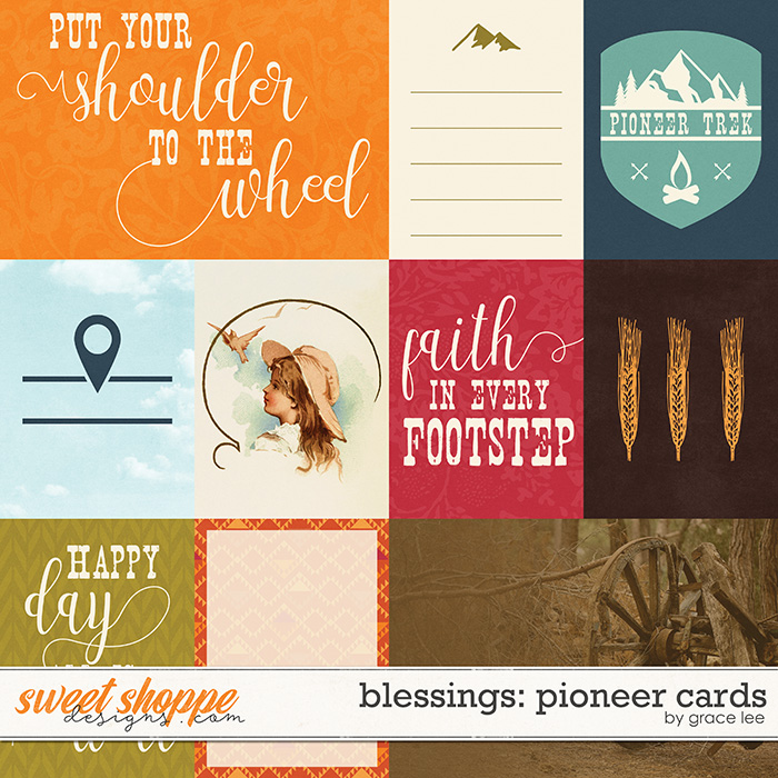 Blessings: Pioneer Cards by Grace Lee