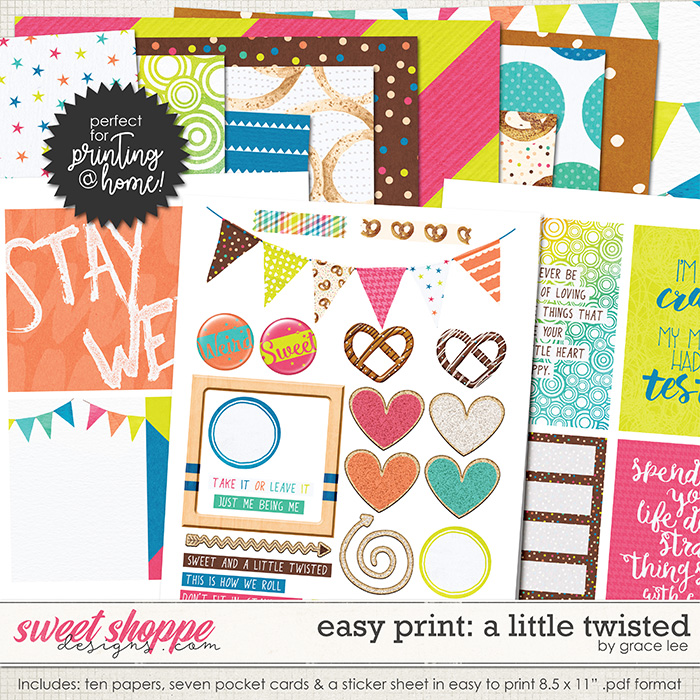 Easy Print: A Little Twisted by Grace Lee