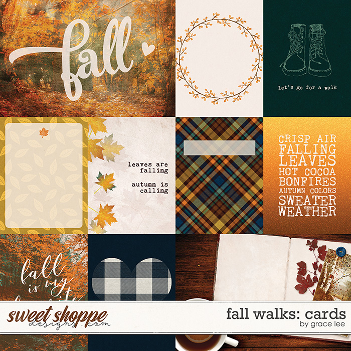 Fall Walks: Cards by Grace Lee