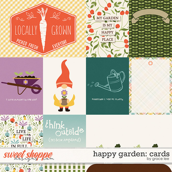 Happy Garden: Cards by Grace Lee