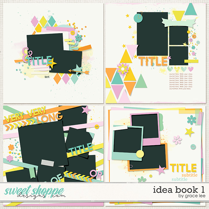 Idea Book 1 Templates by Grace Lee