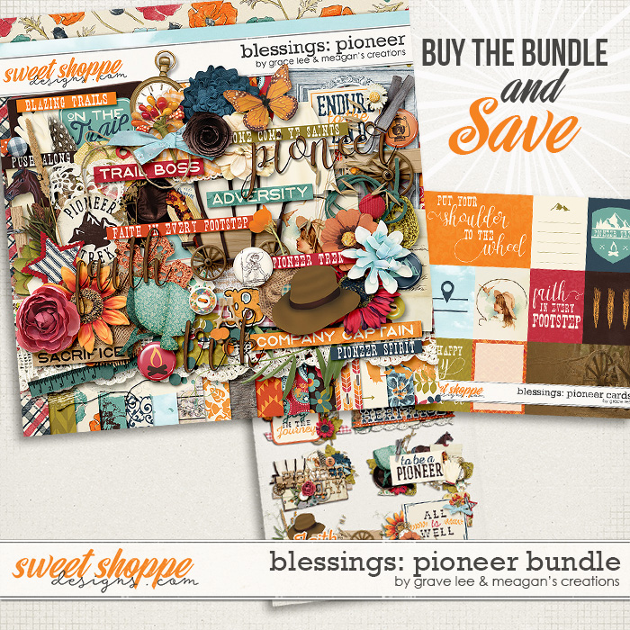 Blessings: Pioneer Bundle by Grace Lee and Meagan's Creations