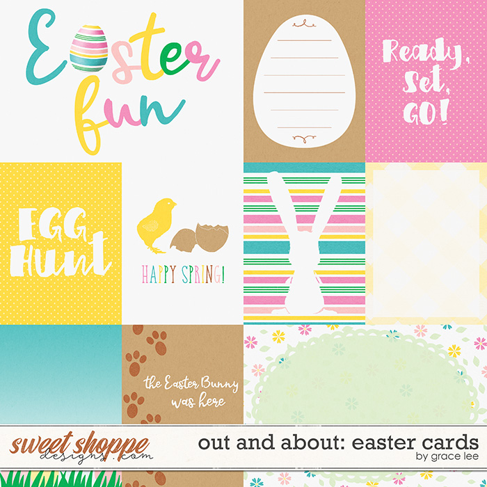 Out and About: Egg Hunt Cards by Grace Lee