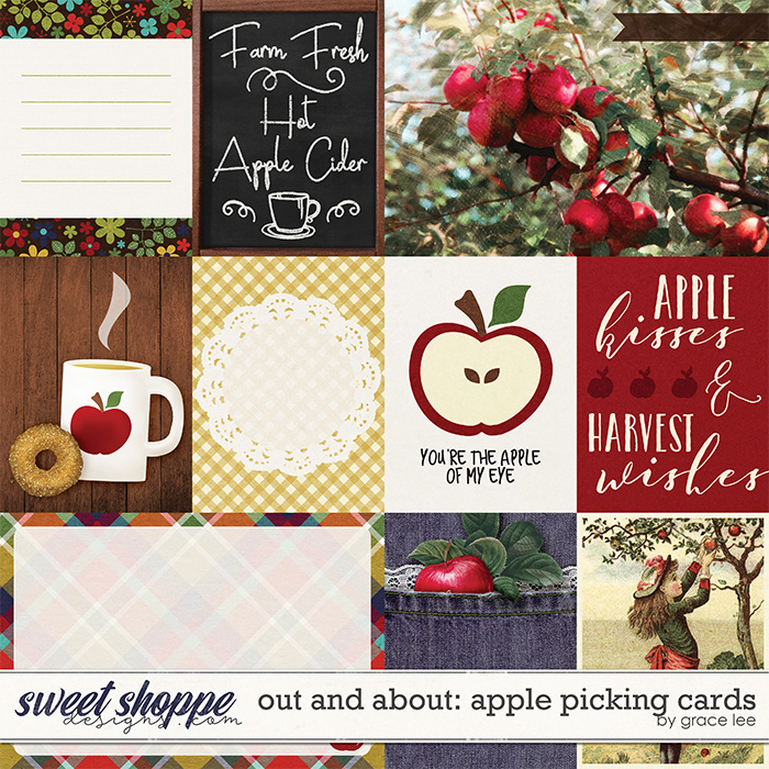 Out and About: Apple Picking Cards by Grace Lee