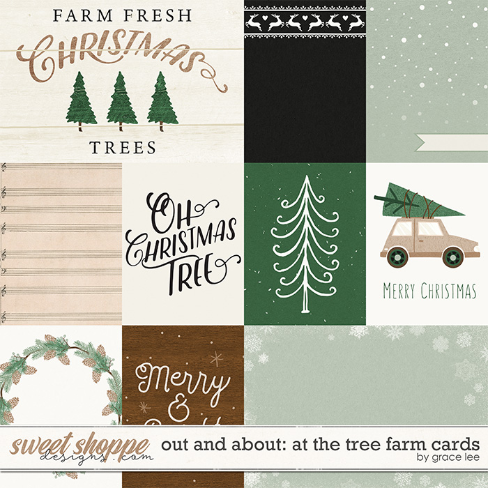 Out and About: At The Tree Farm Cards by Grace Lee