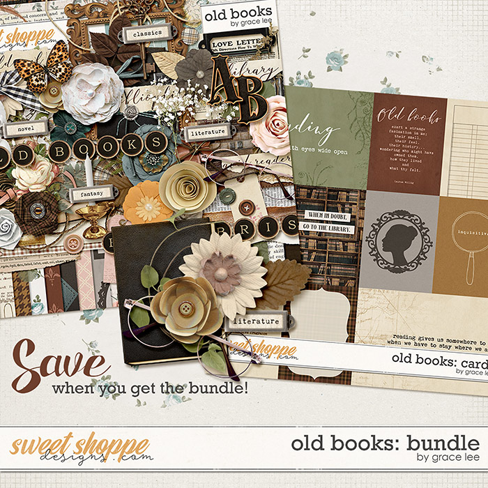 Old Books: Bundle by Grace Lee