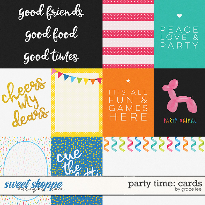 Party Time: Cards by Grace Lee