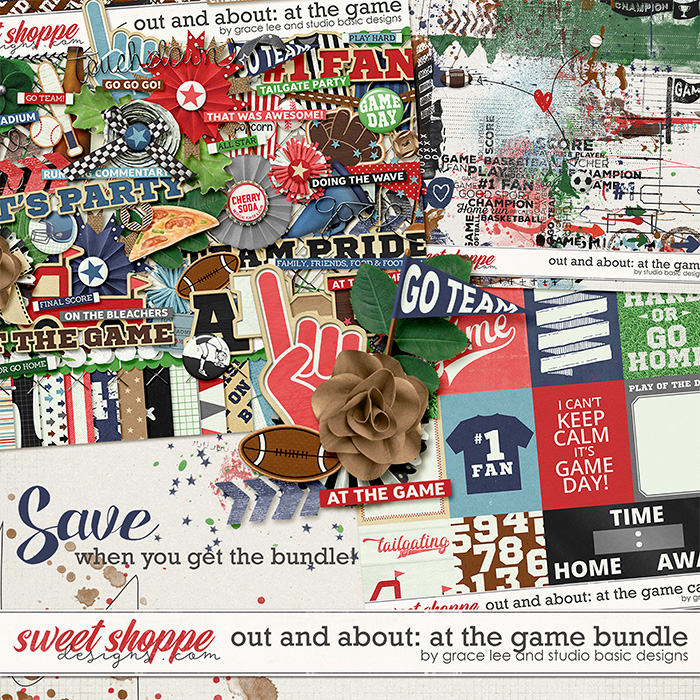 Out and About: At The Game Bundle by Grace Lee and Studio Basic