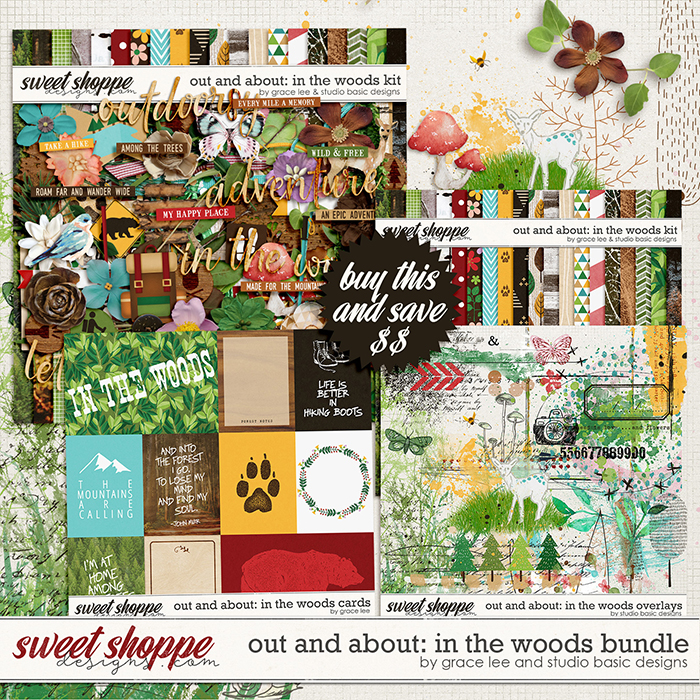 Out and About: In the Woods Bundle by Grace Lee and Studio Basic Designs