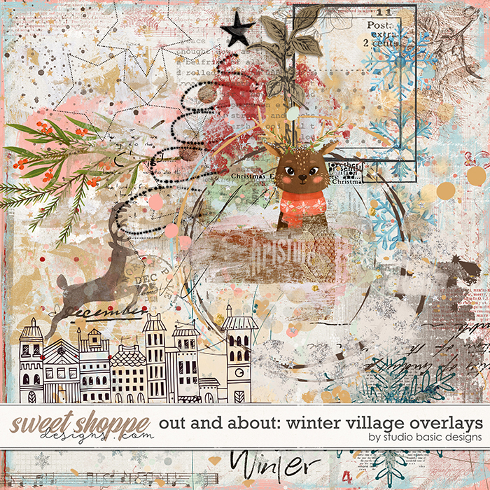 Out and About: Winter Village Overlays by Studio Basic Designs
