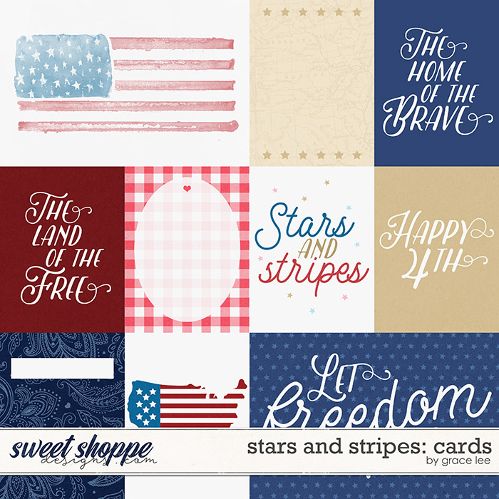 Stars and Stripes: Cards by Grace Lee
