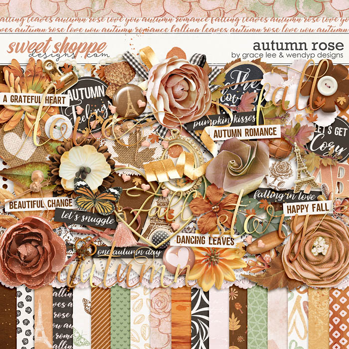 Autumn Rose by Grace Lee and WendyP Designs