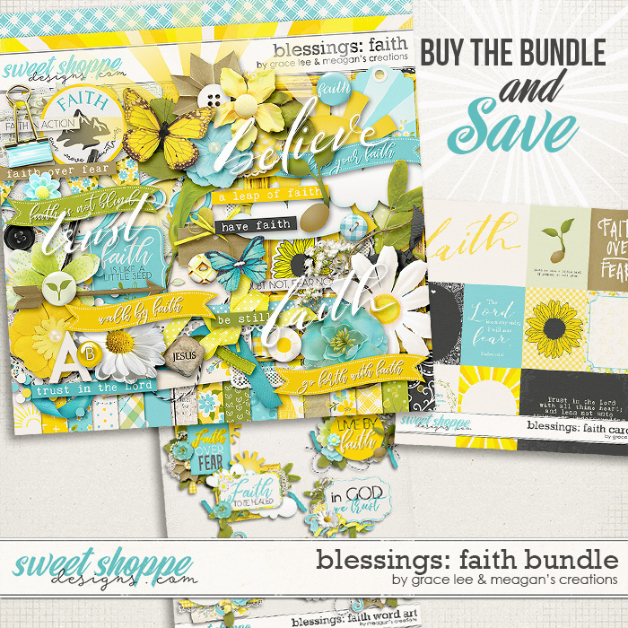 Blessings: Faith Bundle by Grace Lee and Meagan's Creations 