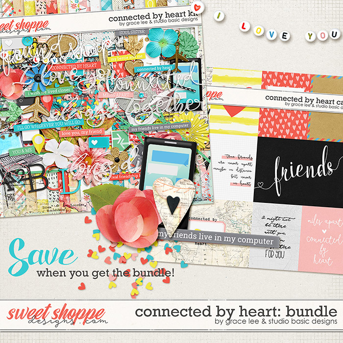 Connected by Heart: Bundle by Grace Lee and Studio Basic Designs