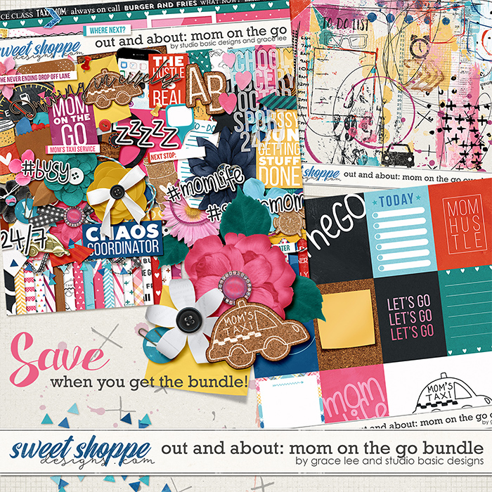 Out And About: Mom On The Go Bundle by Grace Lee and Studio Basic Designs