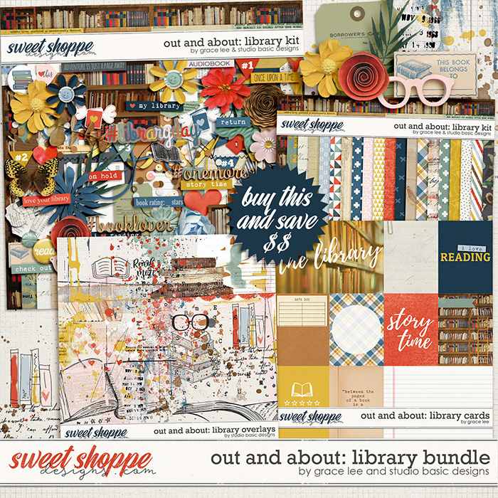 Out and About: Library Bundle by Grace Lee and Studio Basic Designs