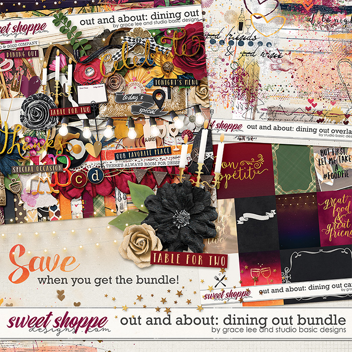 Out and About: Dining Out Bundle by Grace Lee and Studio Basic