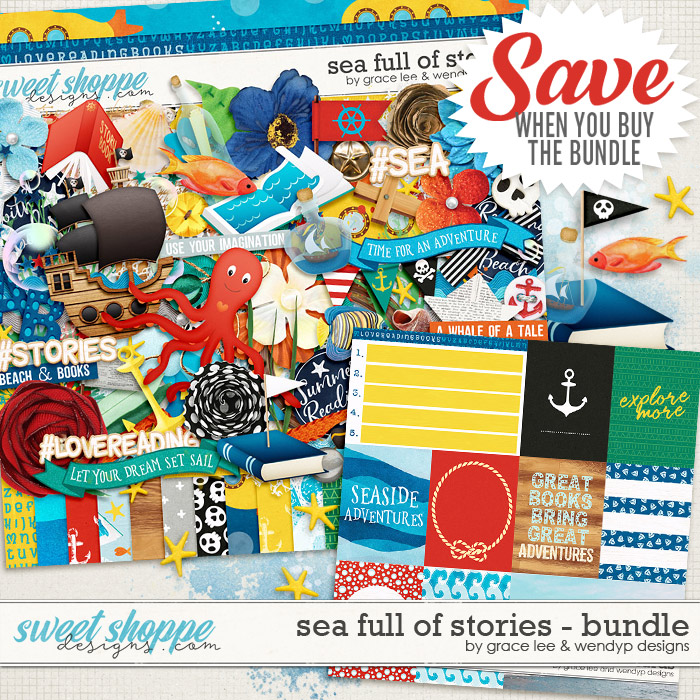 Sea Full of Stories: Bundle by Grace Lee and WendyP Designs