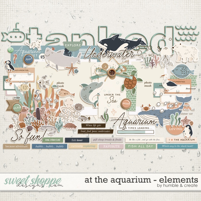 At the Aquarium | Elements - by Humble and Create