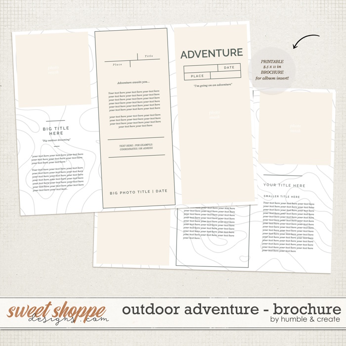 Outdoor Adventure | Brochure