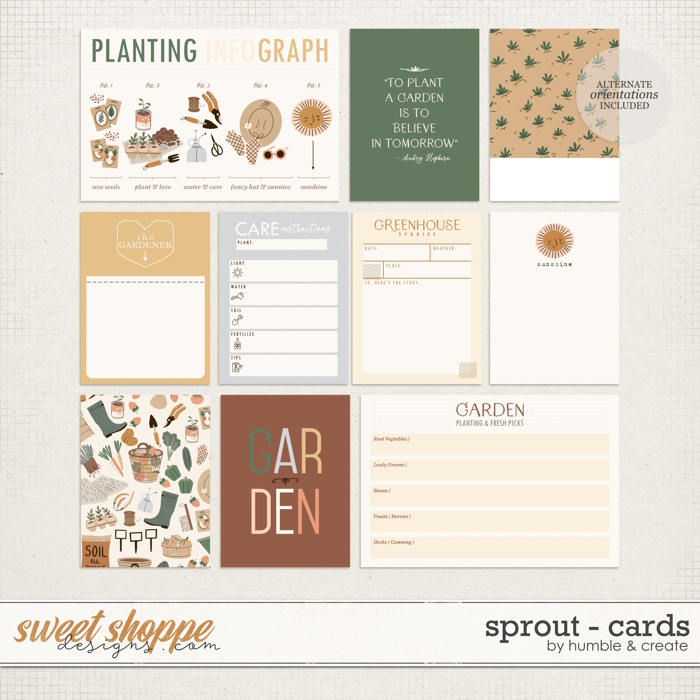 Sprout | Journal Cards - by Humble & Create