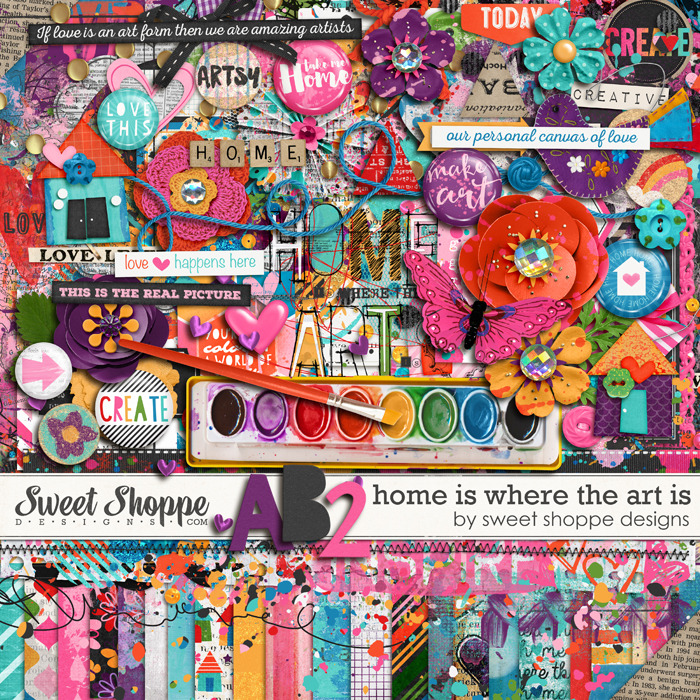 *FLASHBACK FINALE* Home Is Where The Art Is by Sweet Shoppe Designs