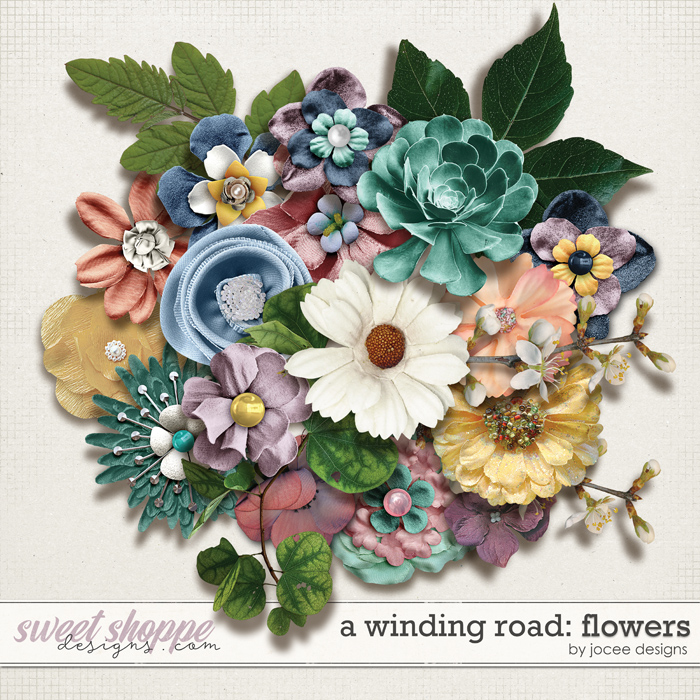 A Winding Road Flowers by JoCee Designs