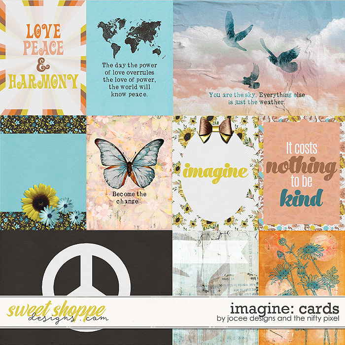 IMAGINE | JOURNAL CARDS by JoCee Designs & The Nifty Pixel