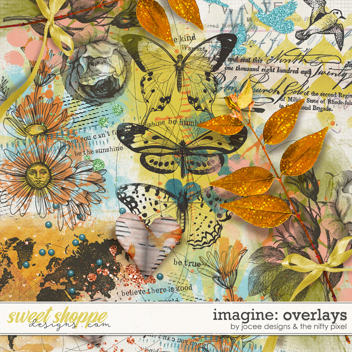IMAGINE | OVERLAYS by JoCee Designs & The Nifty Pixel