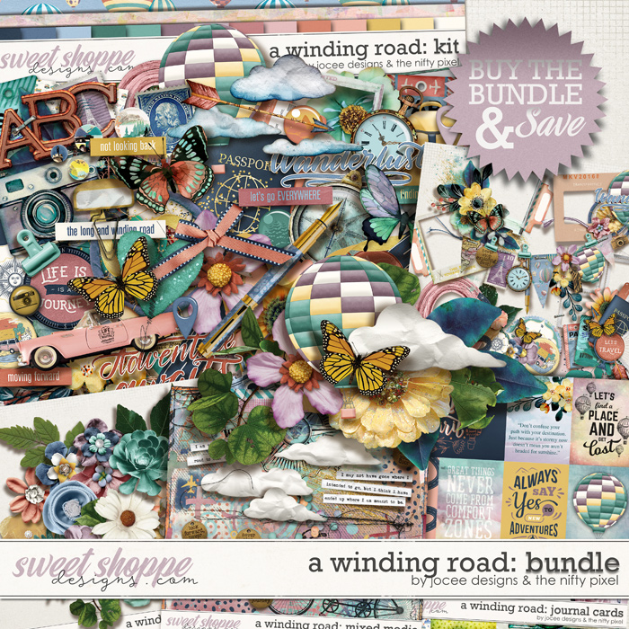 A Winding Road Bundle by JoCee Designs and The Nifty Pixel