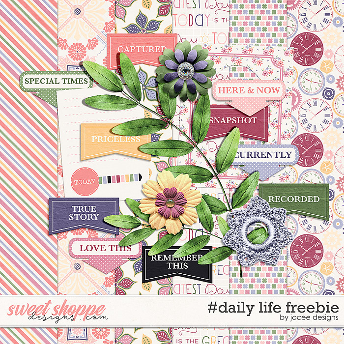 #dailylife Freebie by JoCee Designs