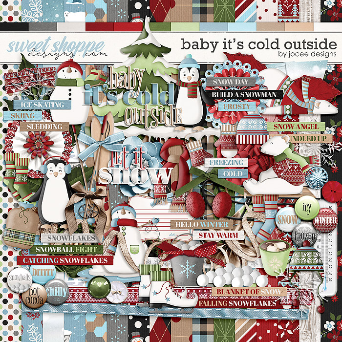 Baby Its Cold Outside Kit by JoCee Designs