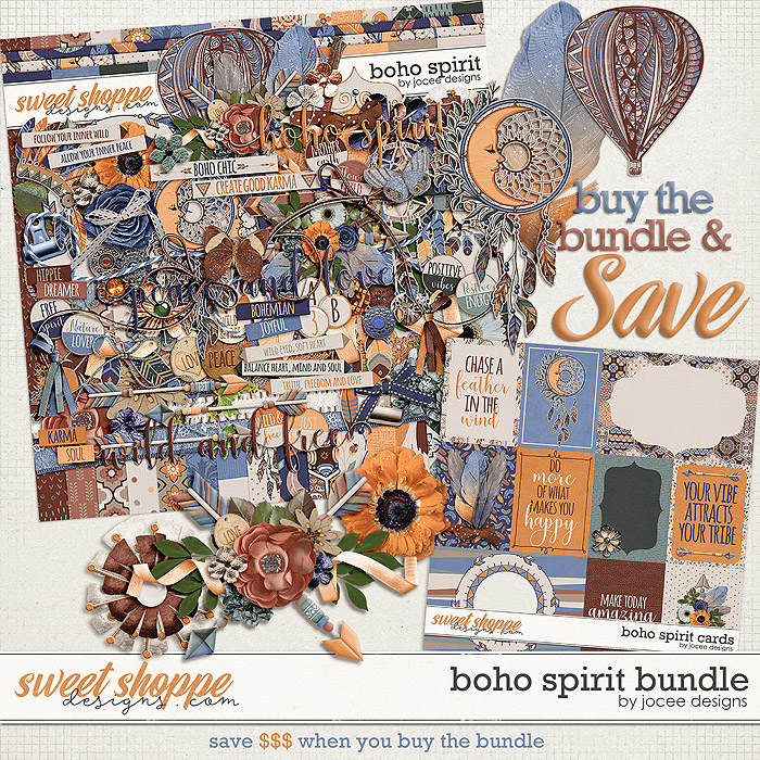 Boho Spirit Bundle by JoCee Designs