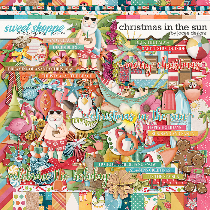 Christmas in the Sun by JoCee Designs