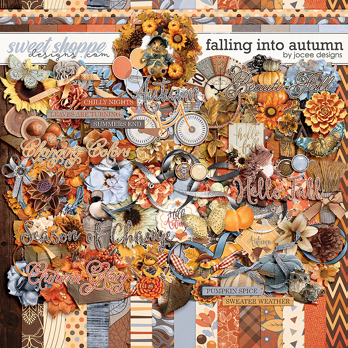 Falling into Autumn by JoCee Designs